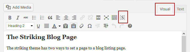 striking-shortcode-generator-visualmode