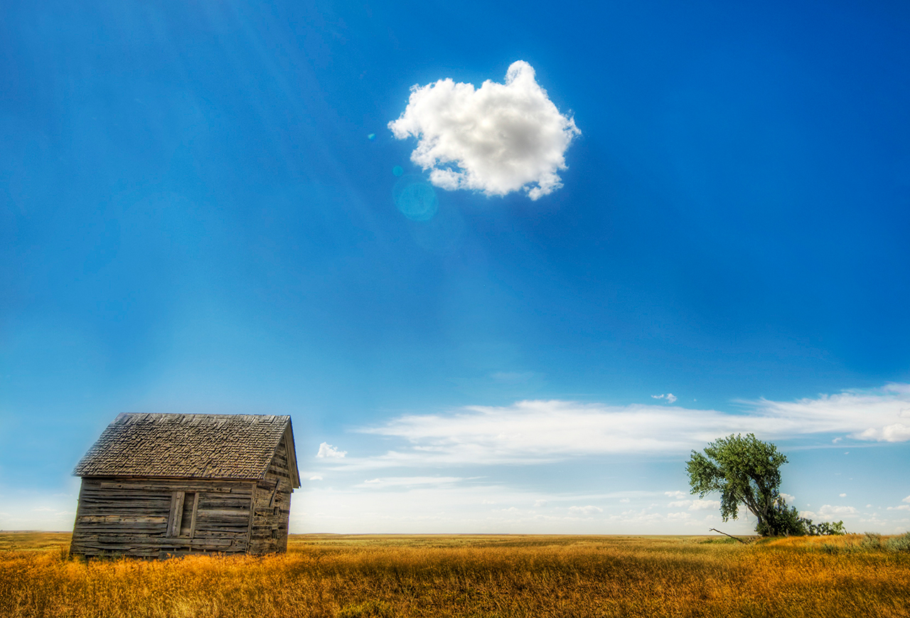 Last cloud in the sky