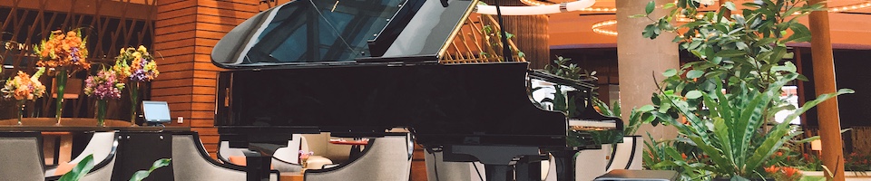 Ambiance cocktail avec musiciens live et piano pour mariage en région PACA