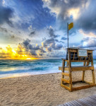 Alone at the beach