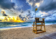 Alone at the beach