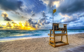 Alone at the beach